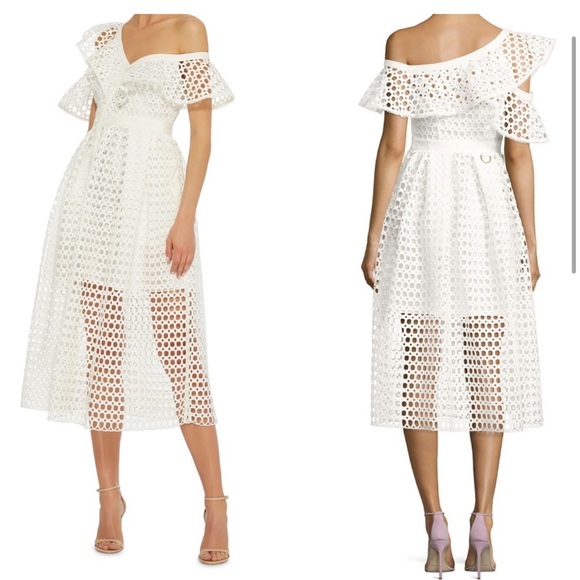 Self-Portrait Dresses & Skirts - Self Portrait White Dress